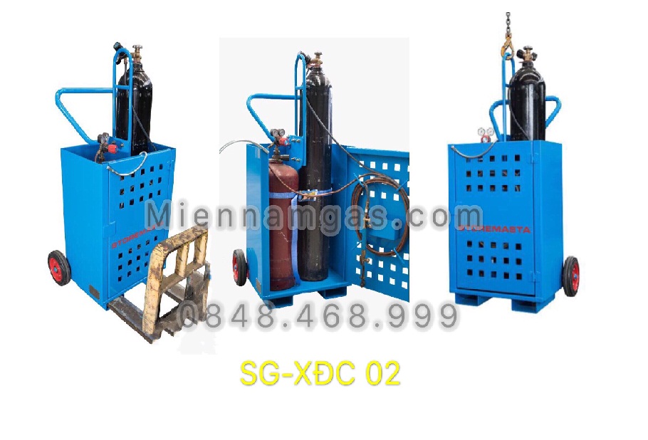 BỘ HÀN GIÓ ĐÁ KÈM XE ĐẨY CÓ SẴN MÓC CÓ THỂ CẨU
