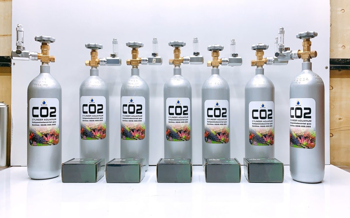 BÌNH KHÍ CO2 THỦY SINH 2KG