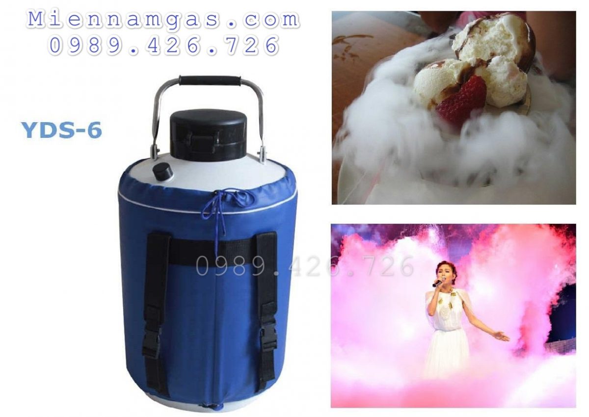 CUNG CẤP BÌNH KHÍ NITO LỎNG LÀM KEM