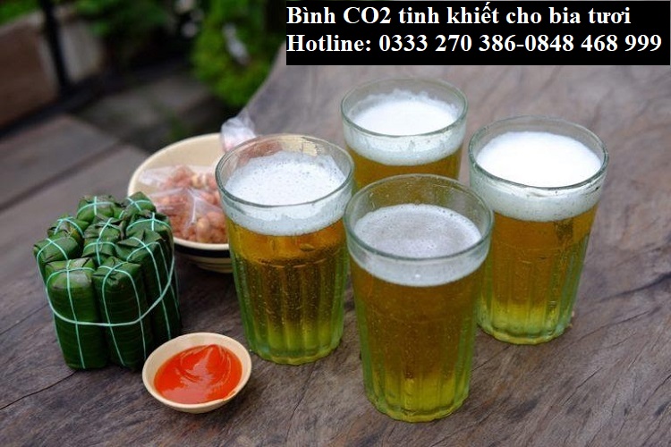 NẠP BÌNH CO2 SỤC BIA TƯƠI TẠI THÀNH PHỐ VŨNG TÀU
