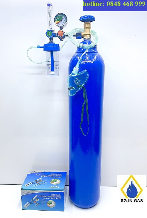 GIÁ BÌNH KHÍ OXY THỞ 10 LÍT