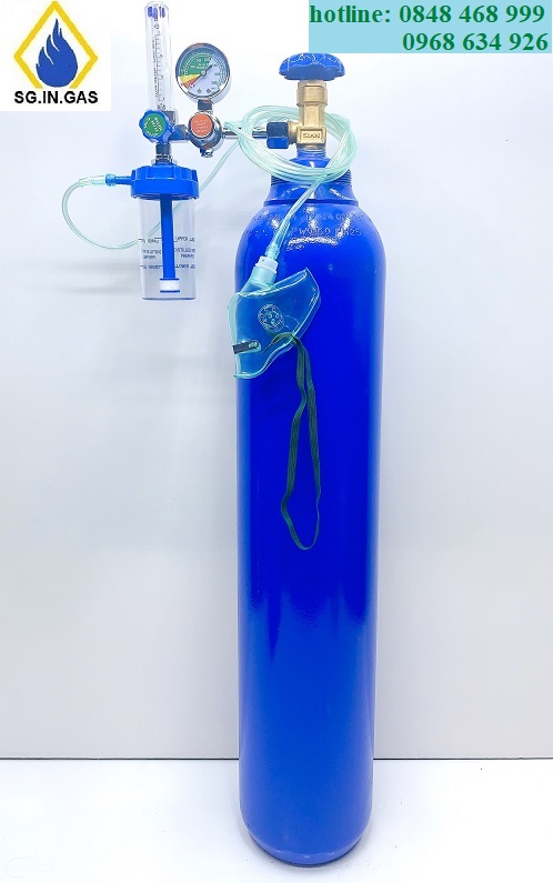 GIÁ BÌNH KHÍ OXY THỞ 14 LÍT